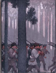 Design på insidan av omslaget, 1928