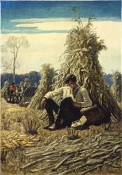 Peculiarsome Abe, 1940 (olja på renässanspanel)