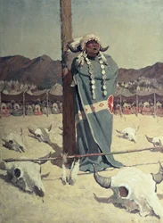 Petitionen (olja på duk)