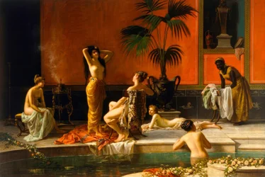 N. Cecconi, pompejanskt bad
