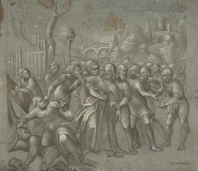 Kristi arrestering, ca. 1545-46.