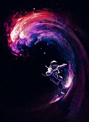 Astronauten Cosmic Surf
