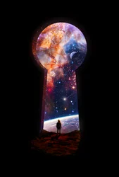Det kosmiska nyckelhålet