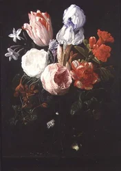 Stilleben med blommor