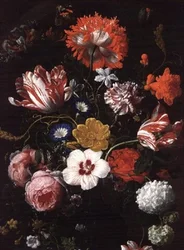 Stilleben med blommor