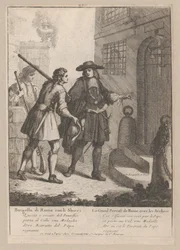 Den store prosten av Rom med sina bågskyttar, 1648-1700., 1648-1700.