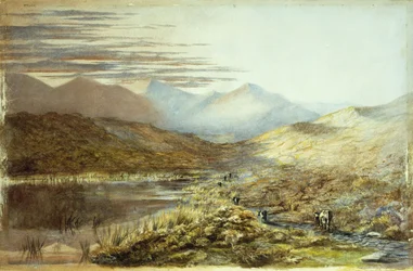 Lake Pukaki, Nya Zeeland, 1872
