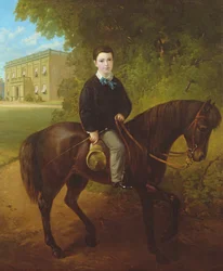 Porträtt av mästare George Holmes, 1860