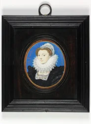 En dam traditionellt identifierad som Mary Queen of Scots