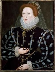 Porträtt av drottning Elizabeth I av England