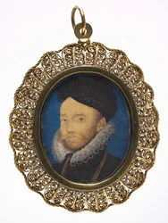 Porträtt av en man, 1590-talet.