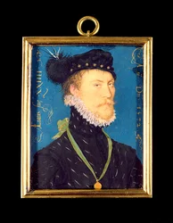 Porträtt av en okänd man, 24 år gammal, 1572 (wc på veläng)