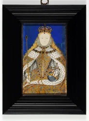 Drottning Elizabeth I (emalj)