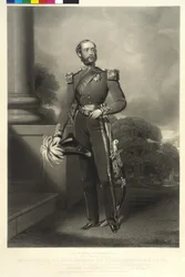 Hertigen av Cambridge Georg (mezzotint)