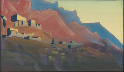 Ladakh, Sunset, "Heliga bergen", serien, 1933