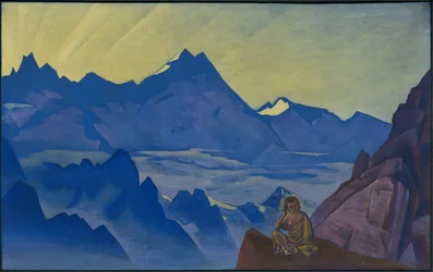 Milarepa, den som lyssnade, serien "Österns fanor", 1925