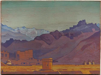 Vägen till Tibet, 1925