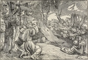 Saint Francis tar emot Stigmata