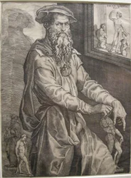 Porträtt av Baccio Bandinelli