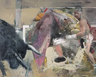 Corrida III, 2018 (olja på duk)