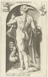 Merkurius Marcvrivs (titel på objekt) Ancient Gods (serietitel)
