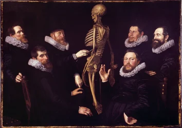 Anatomilektionen av Dr. Sebastian Egbertsz. Det fria