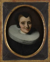 Porträtt av en kvinna, 1657.