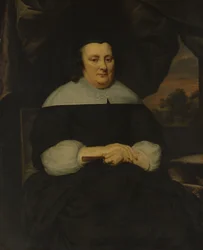 Porträtt av en kvinna, ca. 1665-70.