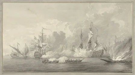 Slaget vid havet, möjligen nära Kijkduin den 21 augusti 1673