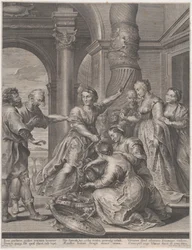 Akilles och Lycomedes döttrar, ca. 1620-26., ca. 1620-26.