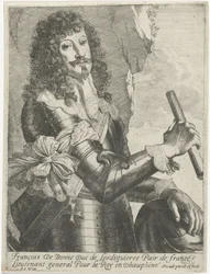 Porträtt av François de Bonne-Lesdiguières-de Créqui