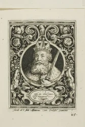Karl den store, plansch sju från The Nine Worthies