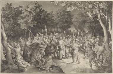 Judaskyssen och gripandet av Kristus