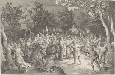 Judaskyssen och gripandet av Kristus