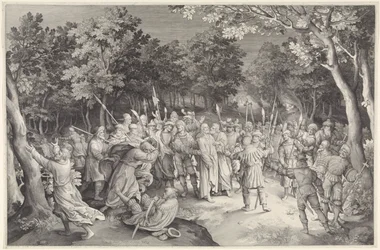 Judaskyssen och gripandet av Kristus