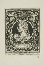 Julius Caesar, plansch tre från The Nine Worthies