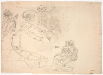 Scen från Shakespeares Henry VIII (akt 4, scen 2)