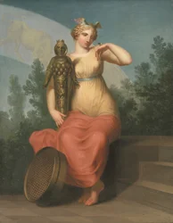 Filosofi. Allegorisk figur, 1800.