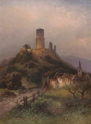 Die Godesburg, Godesburg slott, 1923.