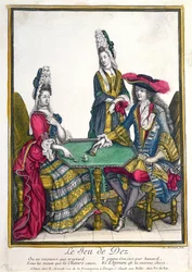 Le Jeu de Dez (Tärningsspel), sent 1600-tal