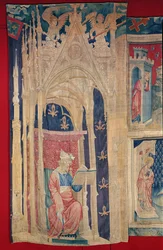 The Reader, från Apocalypse Tapestry of Angers, 1373-87 (gobeläng)