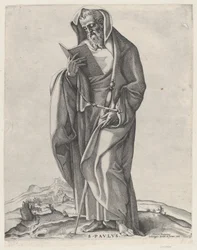 En gammal man Saint Paul, 1530-66., 1530-66.