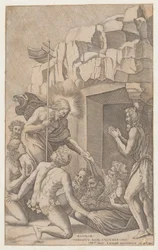 Kristus i Limbo, efter Rafael, 1541., 1541.