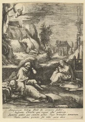 The Agony in the Garden, från The Passion of Christ, mitten av 1600-talet.