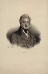 Porträtt av kompositören Ferdinando Paer 1771-1839.