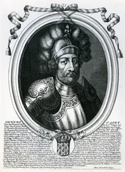 Hugues I Capet (941-96) Kung av Frankrike, från 