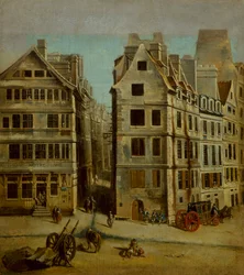 The Image Notre-Dame-kabarén, Place de Grève, 1751.
