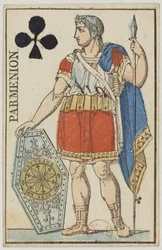 Parmenion. Från: Ledande kort från en kortlek vid porträttet av imperiet, 1811.