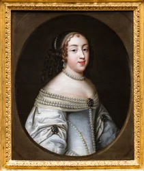 Grevinnan Françoise-Marguerite Grignan (olja på duk)