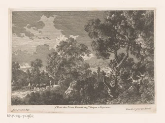 Skogslandskap med herdar med flock Skogslandskap (serietitel)
